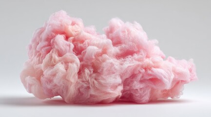 Fluffy pink candy cloud