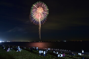 打ち上げ花火　花火　三重　三重県　花火大会