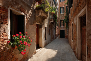 immerse yourself in enchanting ambiance of venice narrow alleyways where history resonates