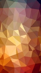 Obraz premium A multifaceted geometric design showcasing a rich blend of warm, earthy tones.