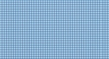 Blue paper texture with a precise square grid pattern