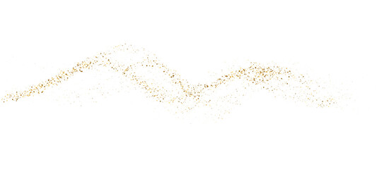 Abstract glitter gold liquid wave for luxury background. Golden fluid spark with glitter texture for party design. Holiday shine for luxury Christmas background. Vector illustration