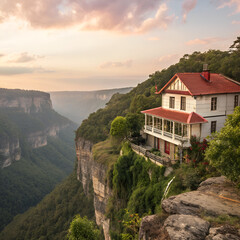 house on the mountain