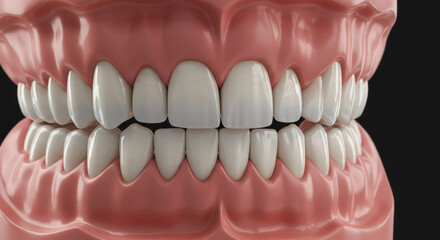 Anatomical Model of Human Teeth for Dental Study and Education