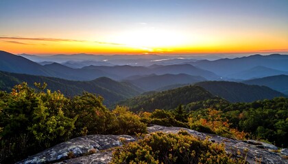 Mountain Sunrise Panorama