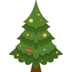 Christmas Tree Illustration