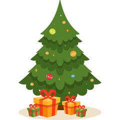 Christmas Tree Illustration