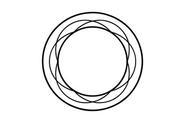 illustration vector circle icon symbol design ring logo