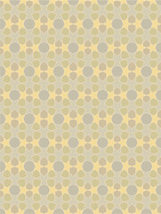 Seamless geometric mosaic pattern with floral shapes. Ideal for tiles, textiles, wallpapers, traditional decorative backgrounds projects, and architectural designs.