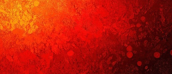 An abstract red and orange background with a textured surface creates a fiery and dynamic design that evokes heat and passion dramatically.