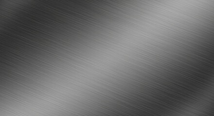 Brushed Metal Texture with Diagonal Lines and Subtle Gradient