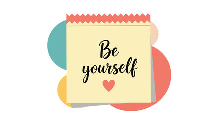 Embrace your unique self always pursue authenticity with confidence and joy