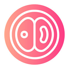 mitosis gradient icon