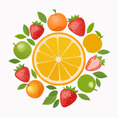 Naklejka premium Obst