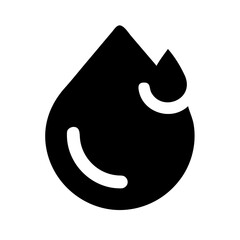 Vector illustration of a crescent moon symbol on an abstract night sky background