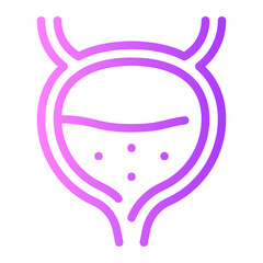 bladder gradient icon