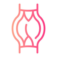 muscle gradient icon