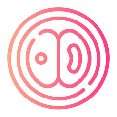 mitosis gradient icon