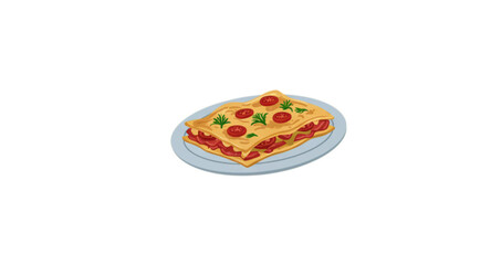 cake on a plate