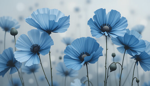 poppy flower in the sky poppy flowers against blue sky poppy flower against blue sky beautiful view and seen beautiful background and wallpaper hd photo 