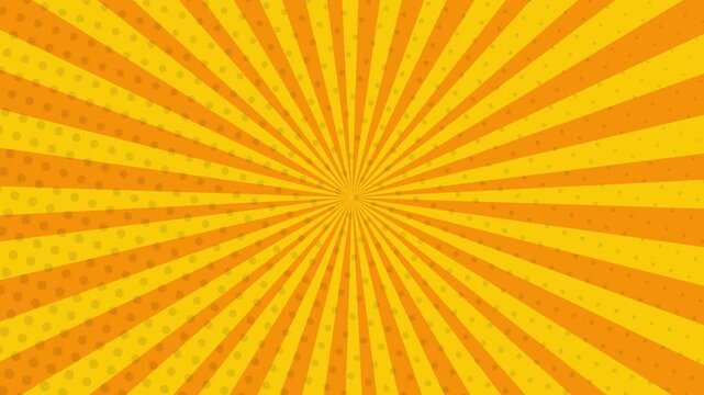 Vibrant orange sunburst graphic, sunburst ray animation background, Bright rays background,
ellow and orange retro sunburst ray animation background, Bright yellow sunburst background.