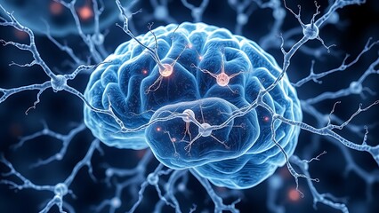 Crystalline lithium structures branching like neurons through aged brain tissue.
