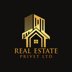 unique real estate logo design | luxury real estate logo | modern real estate logo | real estate logo | real estate logo design | vector logo design | creative logo design