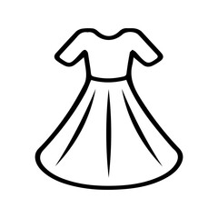 Simple Dress Outline