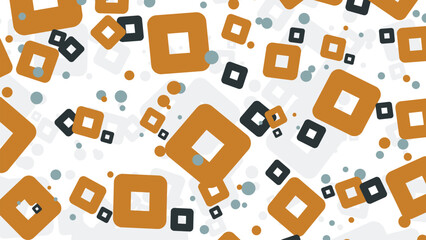 Geometric Abstract Square Pattern Vector Background