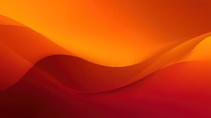 Smooth gradient background with warm autumn colors blending red and orange tones, abstract composition perfect for wallpapers, packaging design, branding, seasonal posters, and digital artworks.