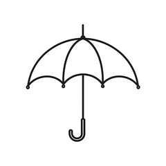Simple umbrella icon