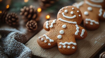 christmas gingerbread man