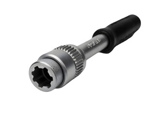 Torx socket wrench a versatile tool for automotive and mechanical repairs isolated on white