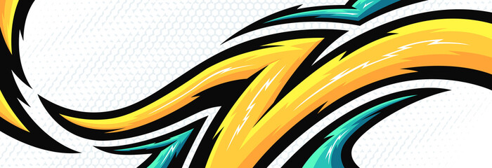 Dynamic Abstract Background for Car Stickers, Wraps, and Livery Graphics