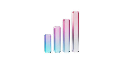 Gradient Glass Signal Strength Bars.
