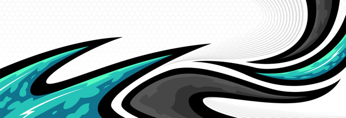 Dynamic Abstract Background for Car Stickers, Wraps, and Livery Graphics