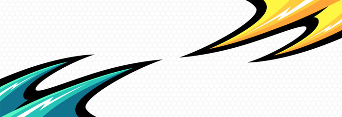Dynamic Abstract Background for Car Stickers, Wraps, and Livery Graphics