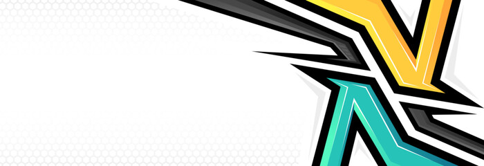 Dynamic Abstract Racing Background Modern Bold Lines Vector Design