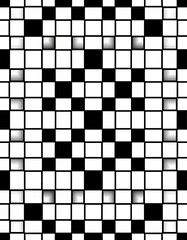 Fototapeta premium Black white square pattern design texture