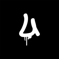 Colorful graffiti alphabet with artistic street style letters, inspired by urban culture and hip hop. Creative spray paint typography perfect for design, poster, mural, and street art projects.