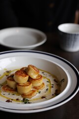 Truffle mushroom gnocchi