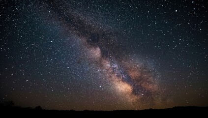 Fototapeta premium Milky Way at the End of the World