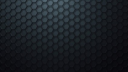 Honeycomb grid texture in dark gray tones 2