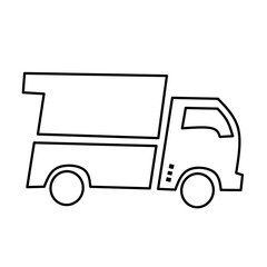 delivery truck vector