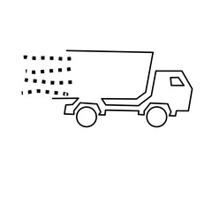 delivery truck icon
