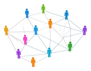 Global network connection teamwork (1)