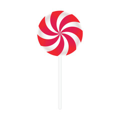 Lollipop Vector Icon – Sweet Candy Illustration