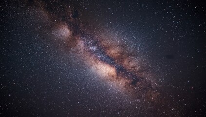 Fototapeta premium Stunning view of the Milky Way galaxy