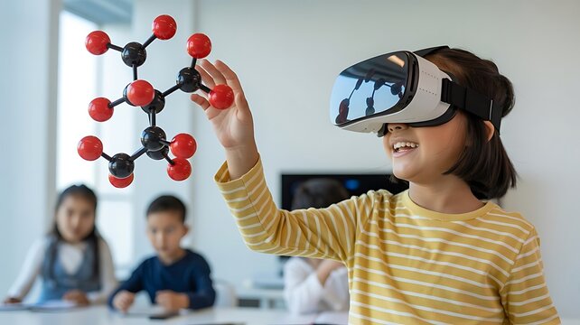  Virtual Reality in STEM Education: Kids Learning with Augmented Science Models
