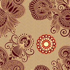Vector graphics of traditional Chinese decorative patterns